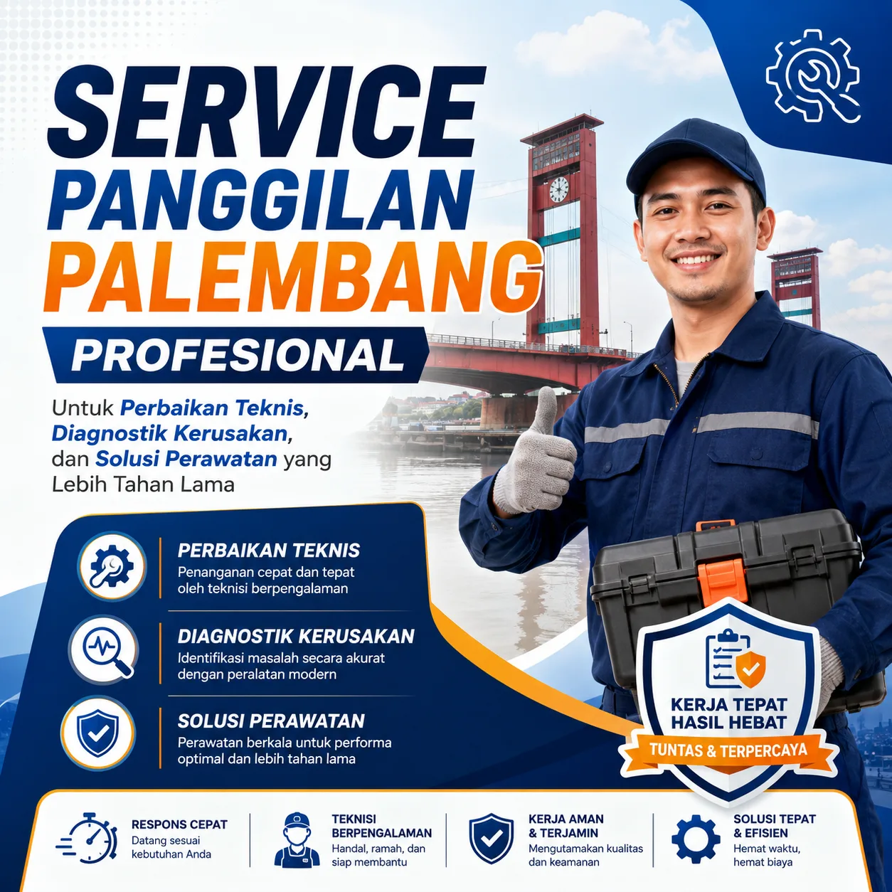 Service Panggilan Mobil dan Motor Palembang Profesional – Teknisi Datang ke Lokasi untuk Perbaikan, Servis, dan Diagnosis Kendaraan