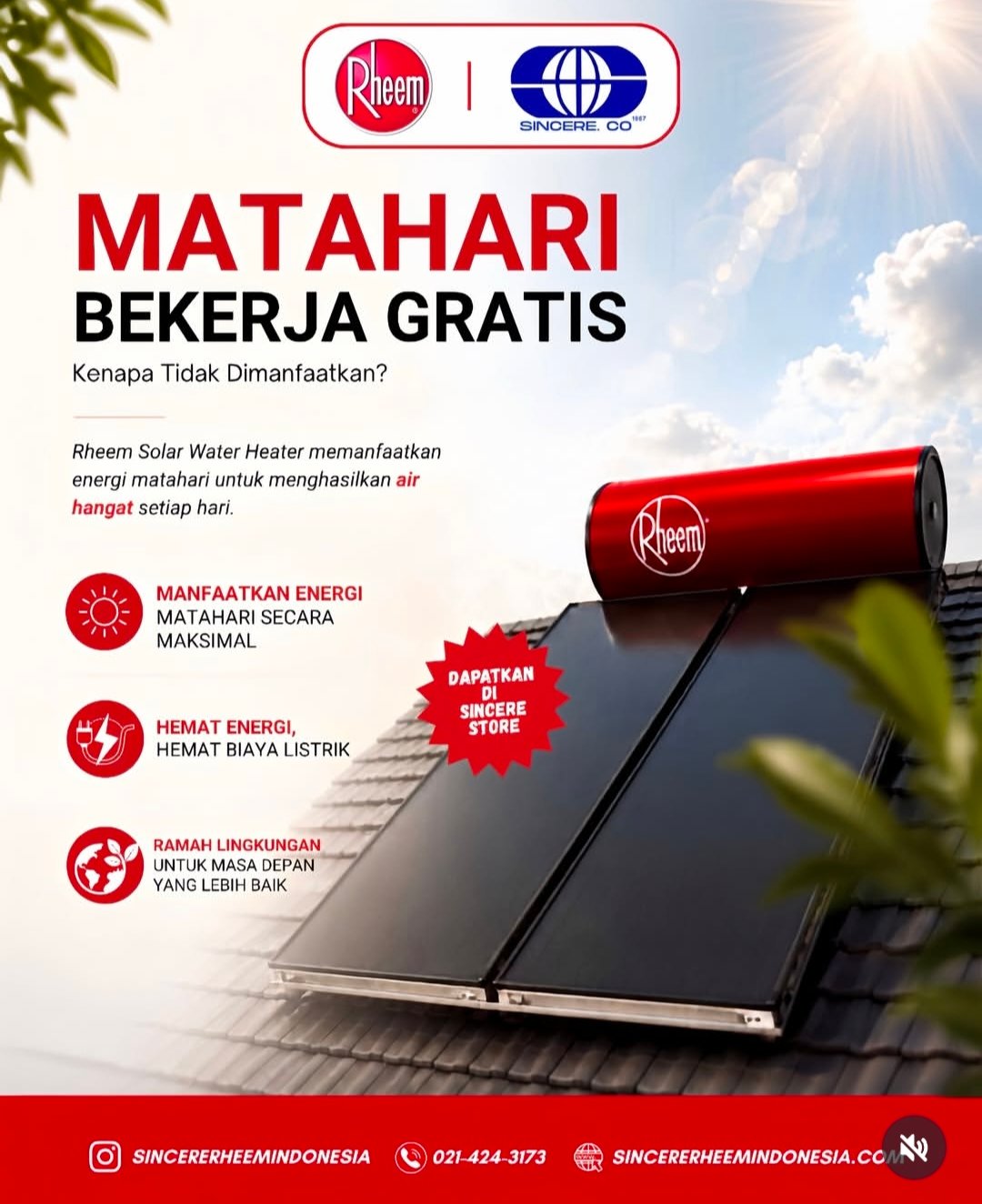 💧 Sincere Store Depok – Jual & Service Fumizu Filter Air, Manazif, Sincere Water Purifier dan Rheem Water Heater Depok