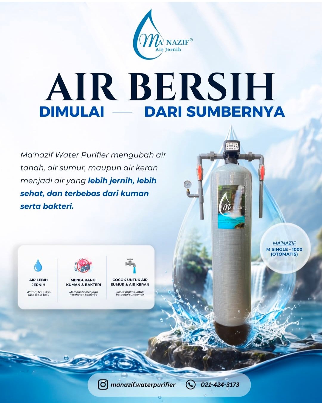 💧 Sincere Store Depok – Jual & Service Fumizu Filter Air, Manazif, Sincere Water Purifier dan Rheem Water Heater Depok - gambar 3