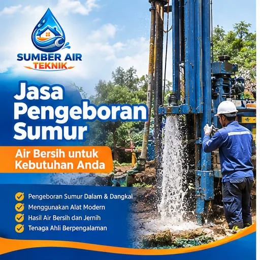 Sumber Air Teknik | Jasa Pengeboran Sumur & Pompa Air Tangerang - gambar 3