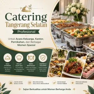 Catering Tangerang Selatan Profesional untuk Acara Keluarga, Kantor, Pernikahan, dan Berbagai Momen Spesial dengan Menu Berkualitas