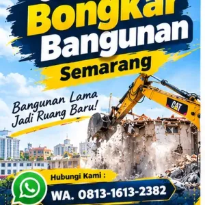 Jasa Bongkar Bangunan Semarang | Junar Bisnis — Bongkar Total & Selektif
