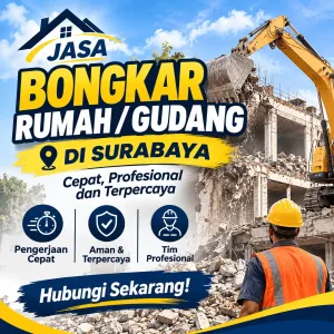 Jasa Bongkar Rumah & Gudang di Surabaya | Junar Bisnis