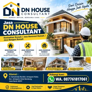 Jasa DN House Consultant Bandung | Kontraktor, Renovasi & Bangun Rumah