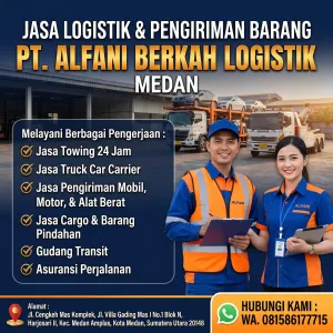 Jasa Logistik Medan PT. Alfani Berkah Logistik | Towing & Pengiriman Kendaraan
