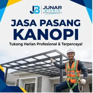 Jasa Pasang Kanopi Bandung | Junar Bisnis – Custom, Baru & Renovasi