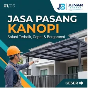 Jasa Pasang Kanopi Medan | Junar Bisnis