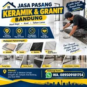 Jasa Pasang Keramik & Granit Bandung | Pemasangan Lantai dan Dinding