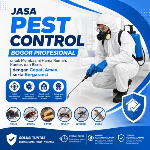 Jasa Pest Control Bogor Profesional untuk Membasmi Hama Rumah, Kantor, dan Bisnis dengan Cepat, Aman, serta Bergaransi