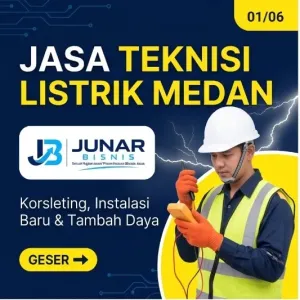 Jasa Teknisi Listrik Medan | Perbaikan, Instalasi & Panel Listrik — Junar Bisnis