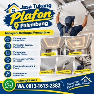 Jasa Tukang Plafon Palembang