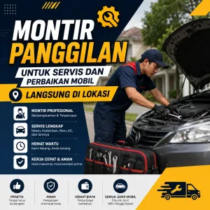 Montir Panggilan Balikpapan Terdekat untuk Servis dan Perbaikan Mobil Langsung di Lokasi