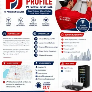🌐 PT. PATRIA LINTAS JAYA – JASA INTERNET SAMARINDA  🚀 Solusi Internet, Konektivitas & Infrastruktur IT untuk Bisnis di Kalimantan Timur
