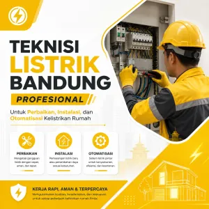 Teknisi Listrik Bandung Profesional untuk Perbaikan, Instalasi, dan Otomatisasi Kelistrikan Rumah