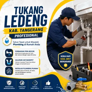 Tukang Ledeng Kab. Tangerang Profesional untuk Perbaikan Pipa Bocor, Saluran Air Mampet & Instalasi Plumbing Rumah