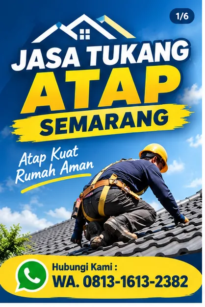 Tukang Atap Semarang | Junar Bisnis untuk Perbaikan Bocor, Genteng & Talang