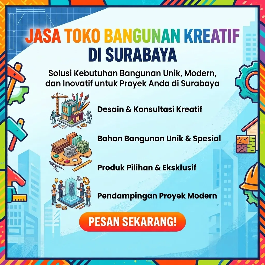 Tukang Bangunan Surabaya | Jasa Bangun & Renovasi Rumah Kreatif