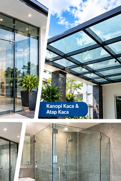 Tukang Kaca Semarang | Junar Bisnis untuk Pintu, Partisi, Kanopi & Shower Screen - gambar 3