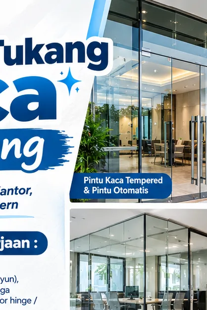 Tukang Kaca Semarang | Junar Bisnis untuk Pintu, Partisi, Kanopi & Shower Screen - gambar 2