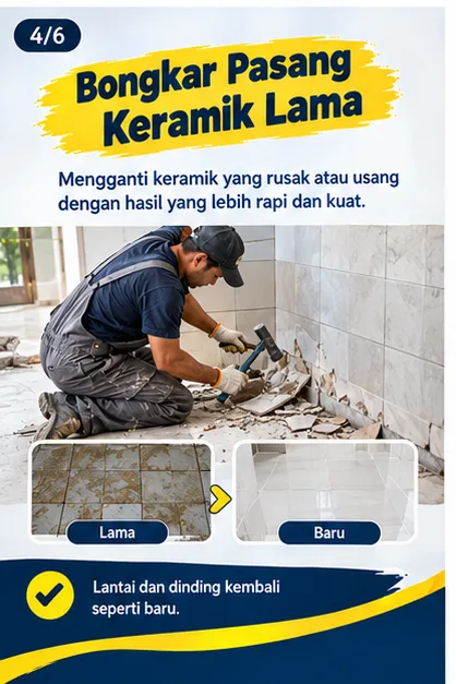 Tukang Keramik Semarang | Junar Bisnis Jasa Pasang Keramik - gambar 4