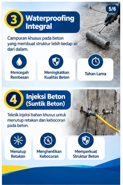 Tukang Waterproofing Semarang | Junar Bisnis untuk Atasi Bocor dan Rembes - gambar 5